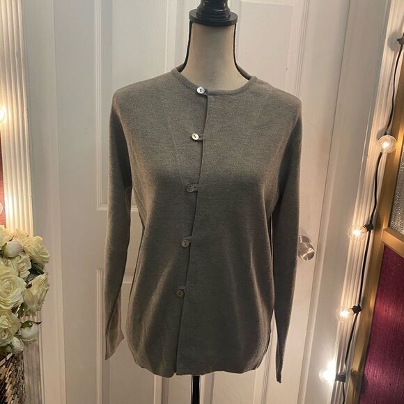 Joan Vass cardigan, size 2, comes with scarf - Picture 6 of 10